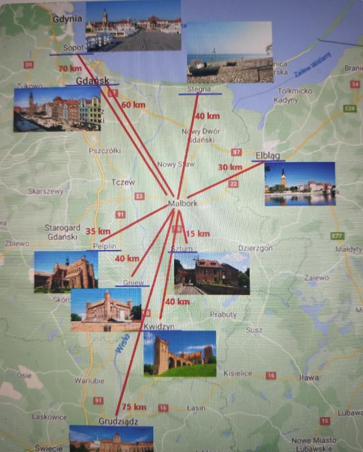 Apartament Obok Zamku Malbork Luaran gambar